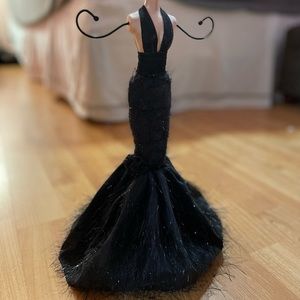 Evening Gown Dress Lady Model Jewelry Stand
